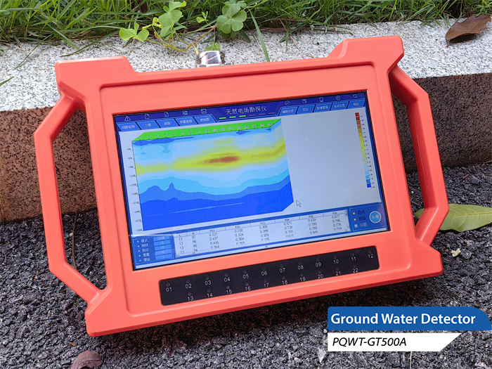 A new tool for exploring underground geological formations: the natural electric field ground water 