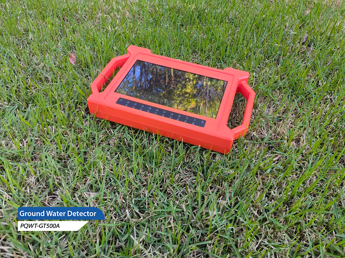 Why does ground water detector know if there is water in the ground?