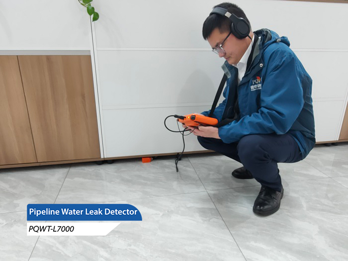 Leak detection and noise analysis of urban water supply pipe network