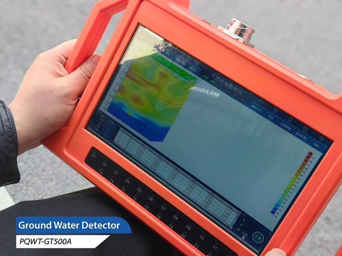 How much does it cost for a water detector to detect underground once