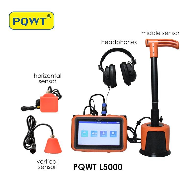 PQWT L5000 Residential Underground and Walls Multi Sensors Scanner Plumbing Pipe Water Leak Detector