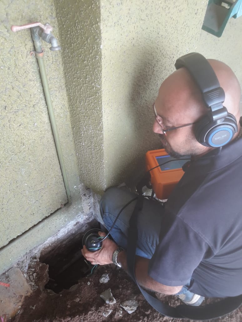 Water Leak Detector Display