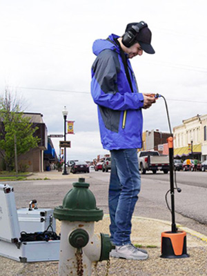 plumber leak detector