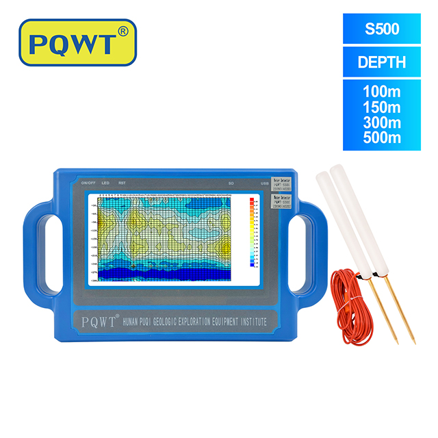 PQWT S150/300/500 Geological Exploration Tools Detector de Agua Subterranea Geophysical Survey Under