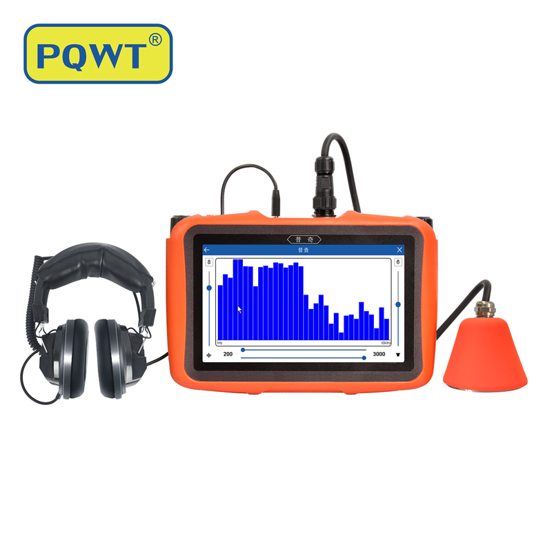 PQWT L40 Residential Pipe Water Lines Leakage Inspection Acoustic Device Plumbing Tools Leak Detecto