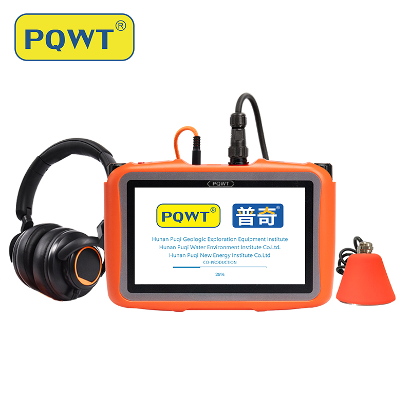 PQWT L40 Residential Pipe Water Lines Leakage Inspection Acoustic Device Plumbing Tools Leak Detecto