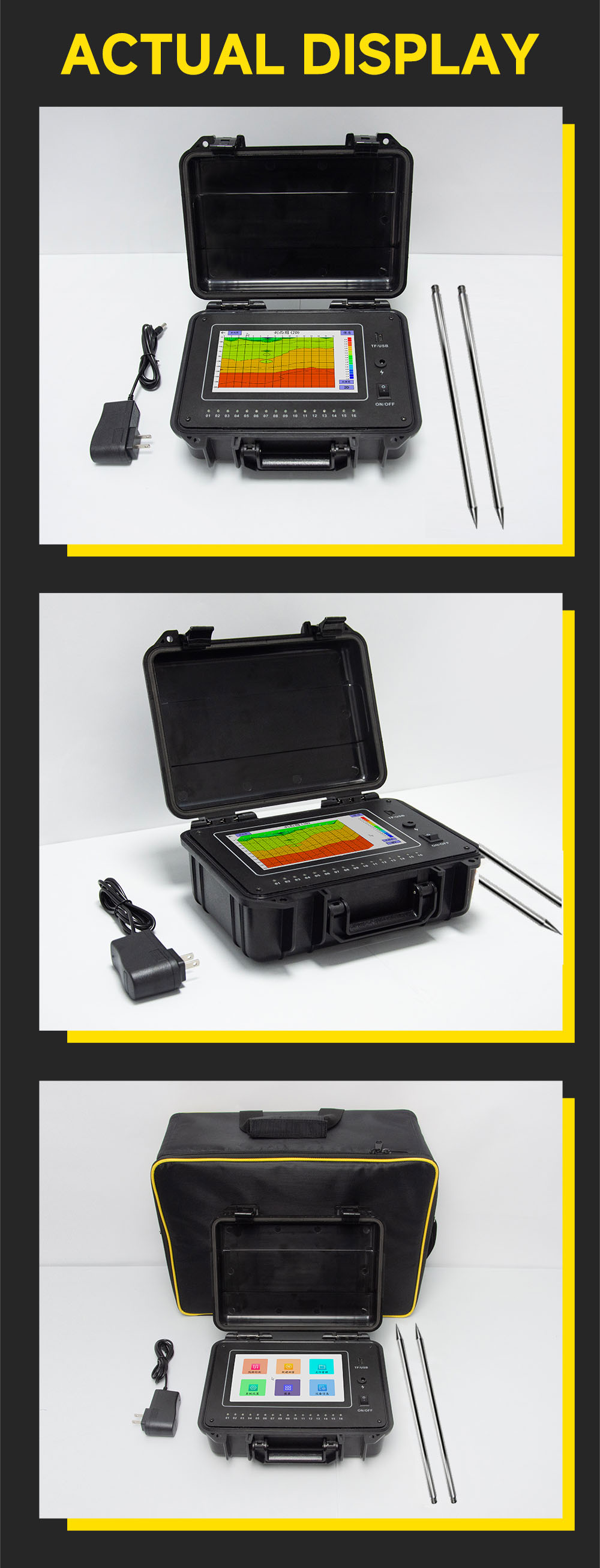 TYM-D Multi channel groundwater detector