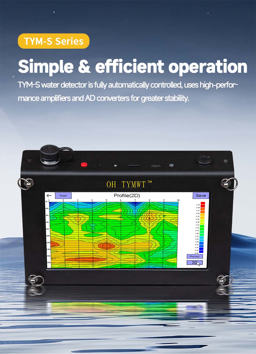 TYM-S Underground Water Detector