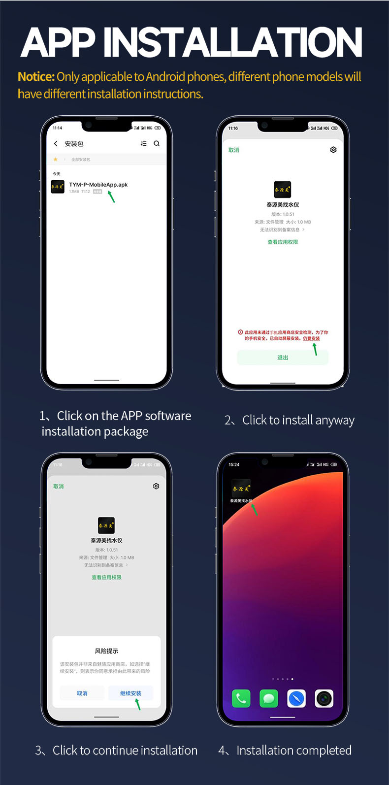 TYM-P Series Mobile Water Detector
