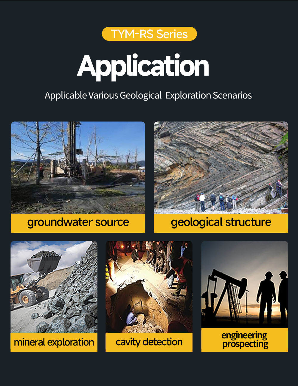 TYM-RS Underground Water Detector