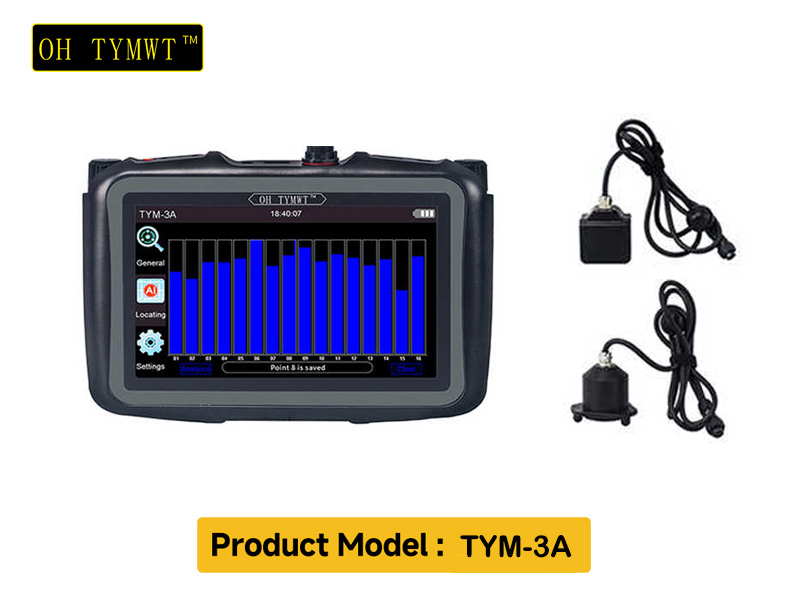 TYM-A Series Pipeline Leakage Plumbing Tools Acoustic Device Underground Walls Pipe Water Leak Detec