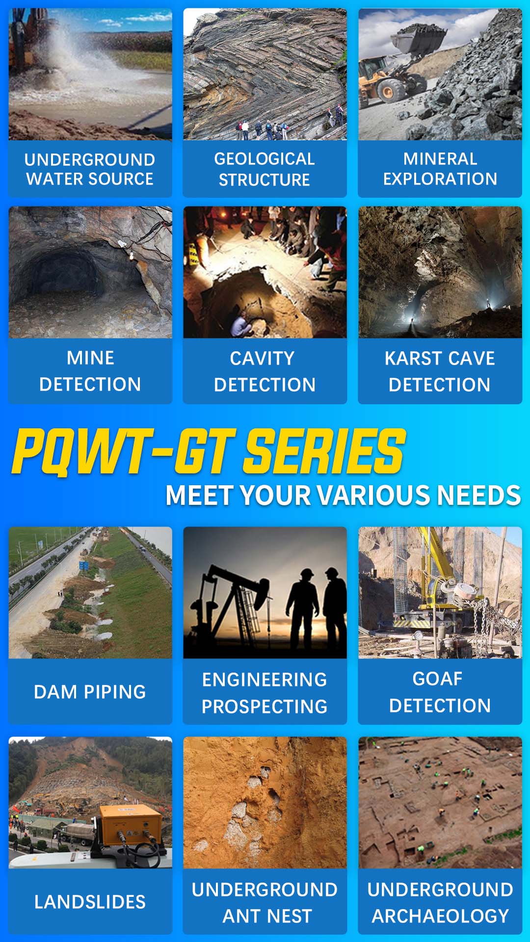 PQWT-GT Underground Water Detector